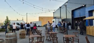parking GSA avec les invités de l'afterwork