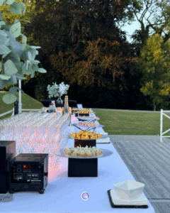 buffet au chateau des 2 lions