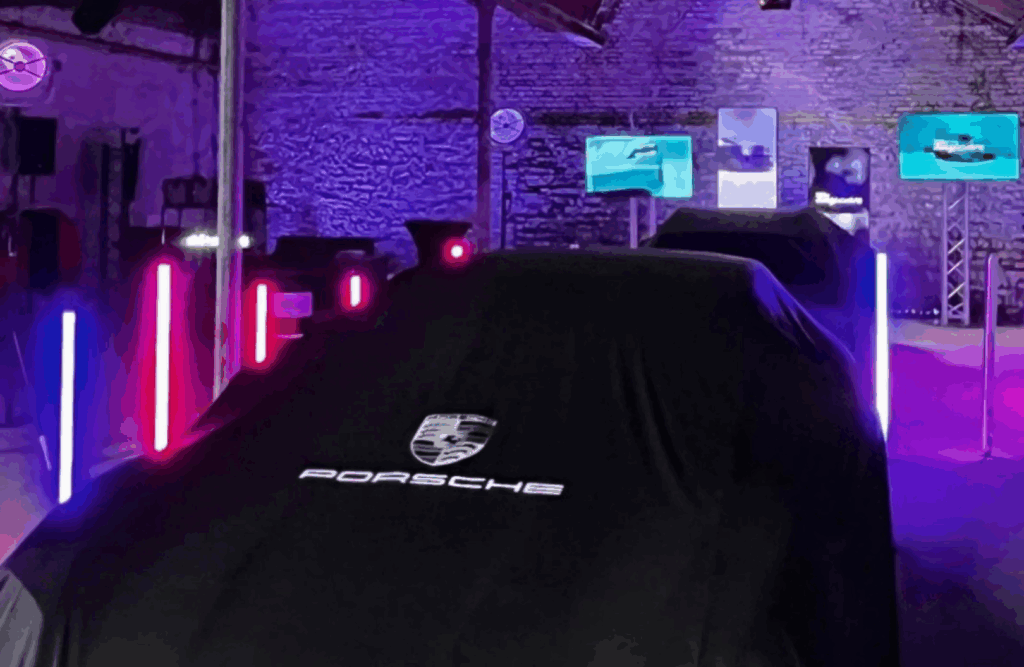 photo soirée porsche