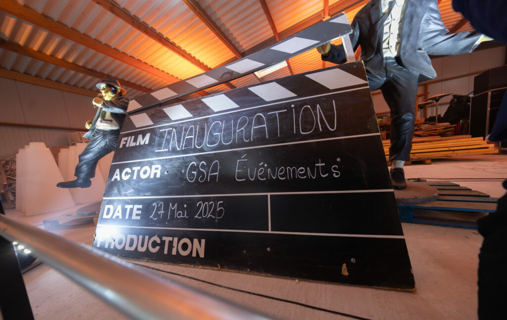 décors inauguration clap cinéma