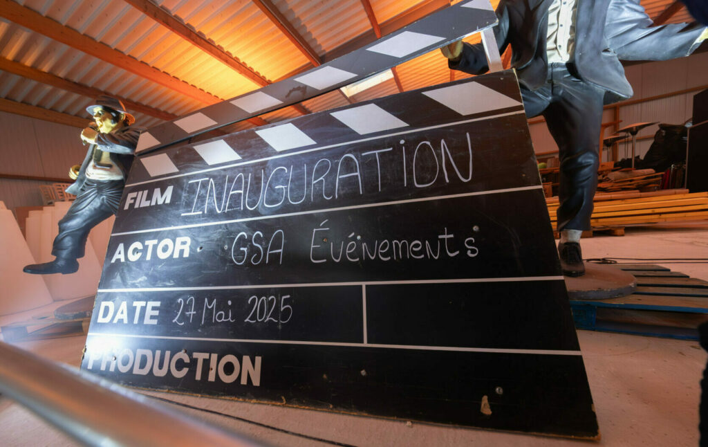 décors inauguration clap cinéma