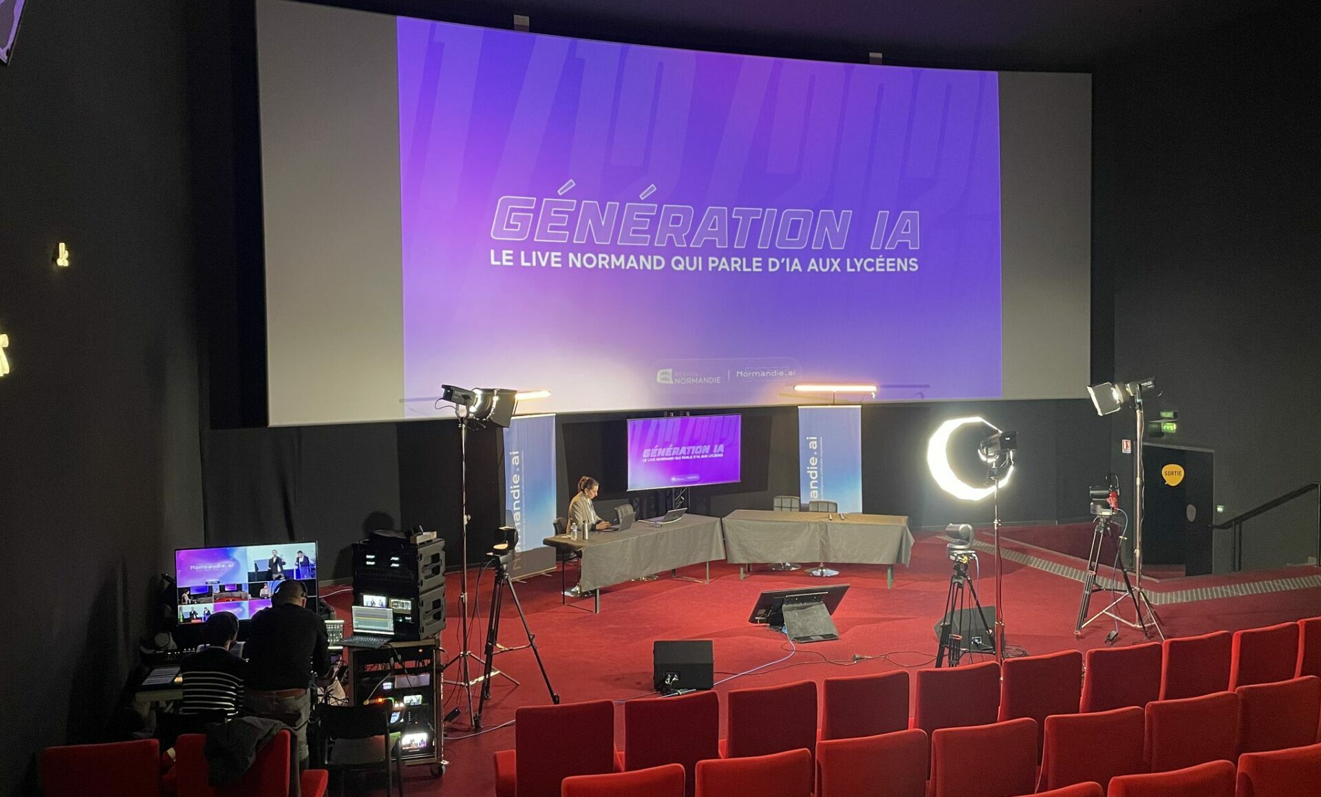 Scénographie et accompagnement technique à Rouen