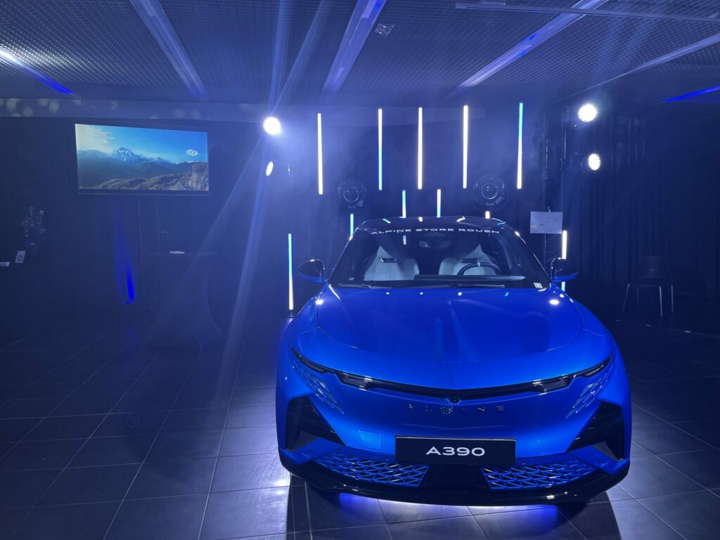 lancement alpine vue de face