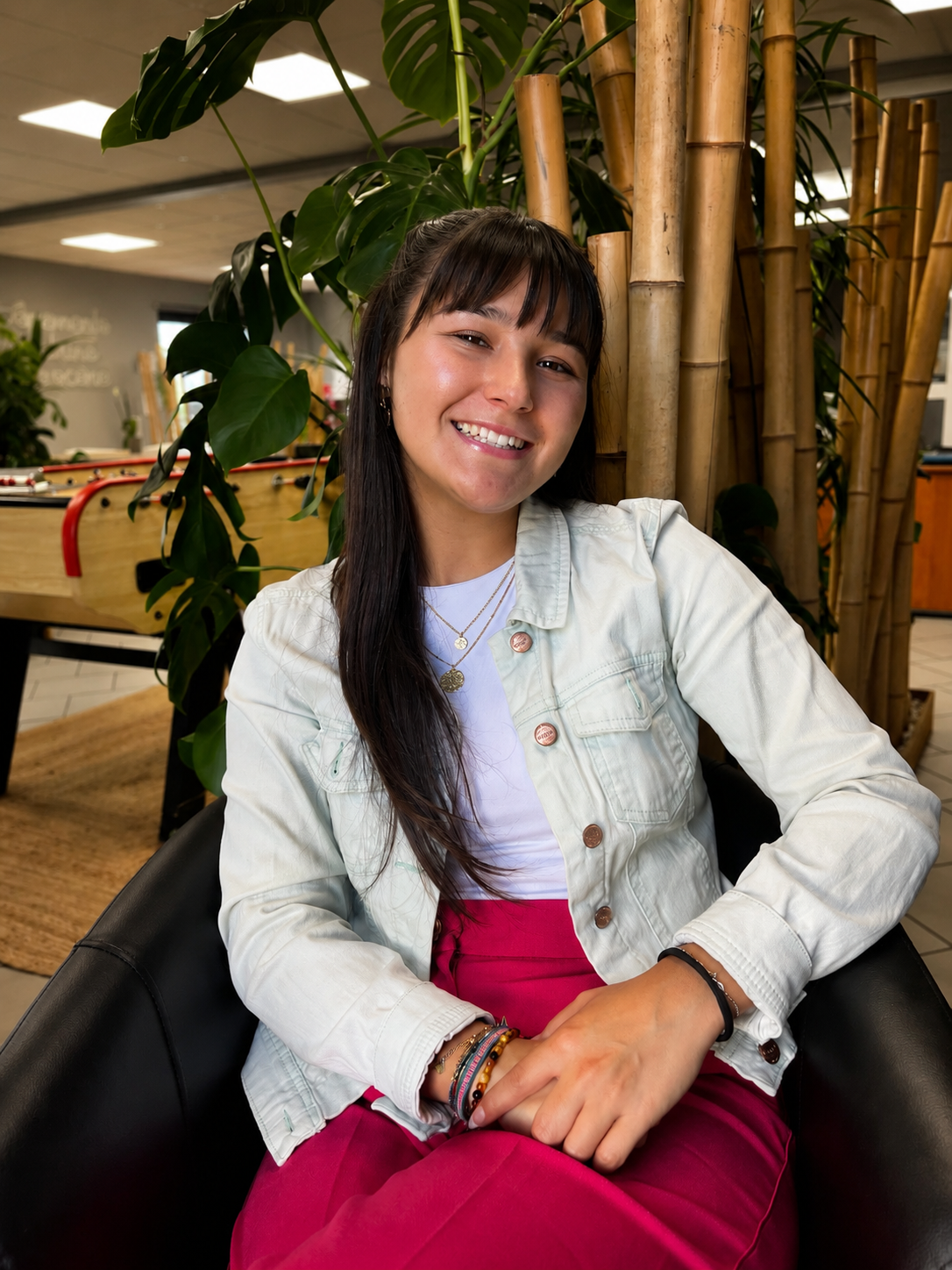 Jeanne, salariée chez GSA Evénements