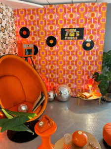 décoration année 70 par gsa événements